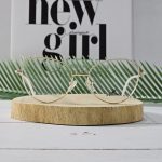 عینک طبی سواروسکی 8715_white&gold