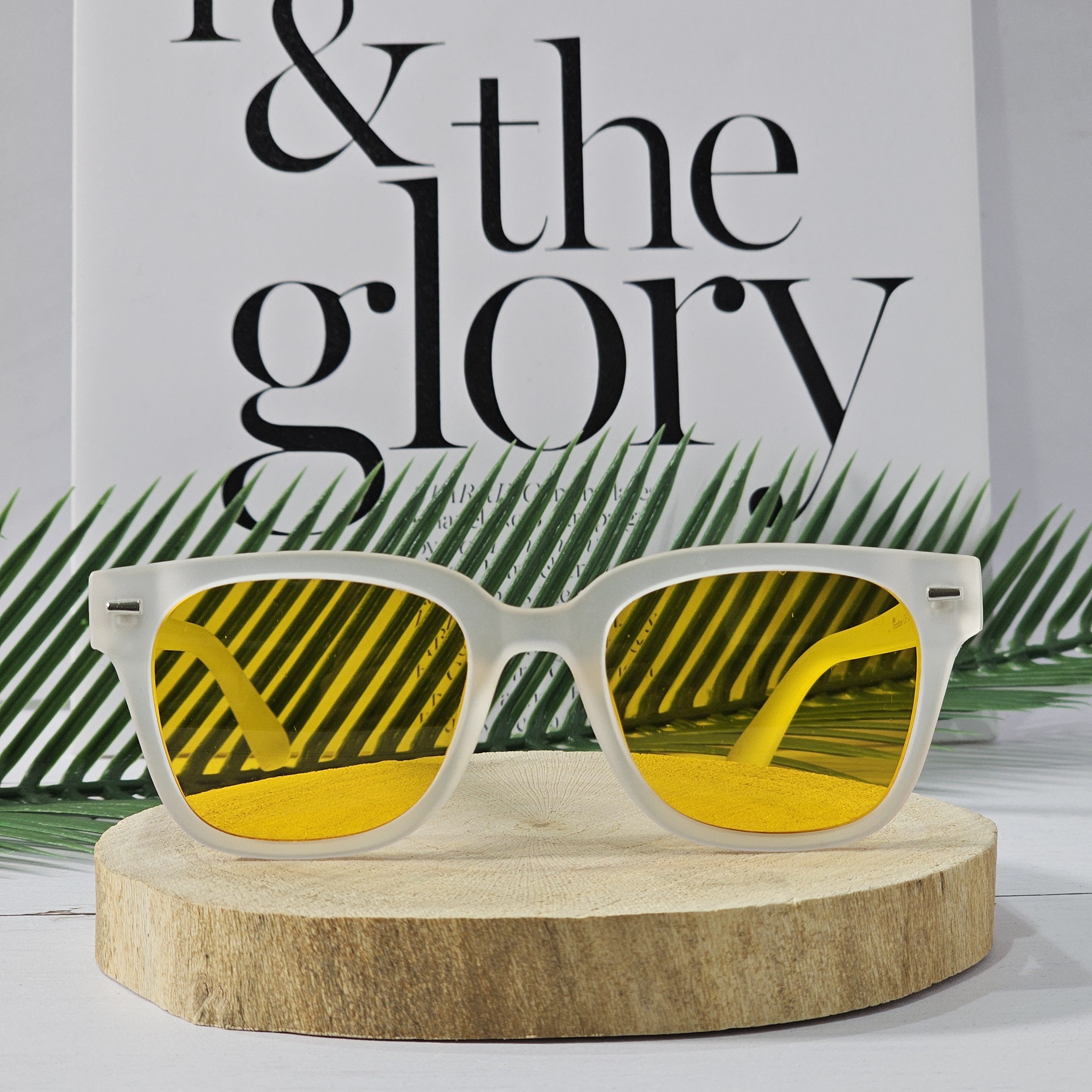 عینک آفتابی گود لوک GL309_white_yellow