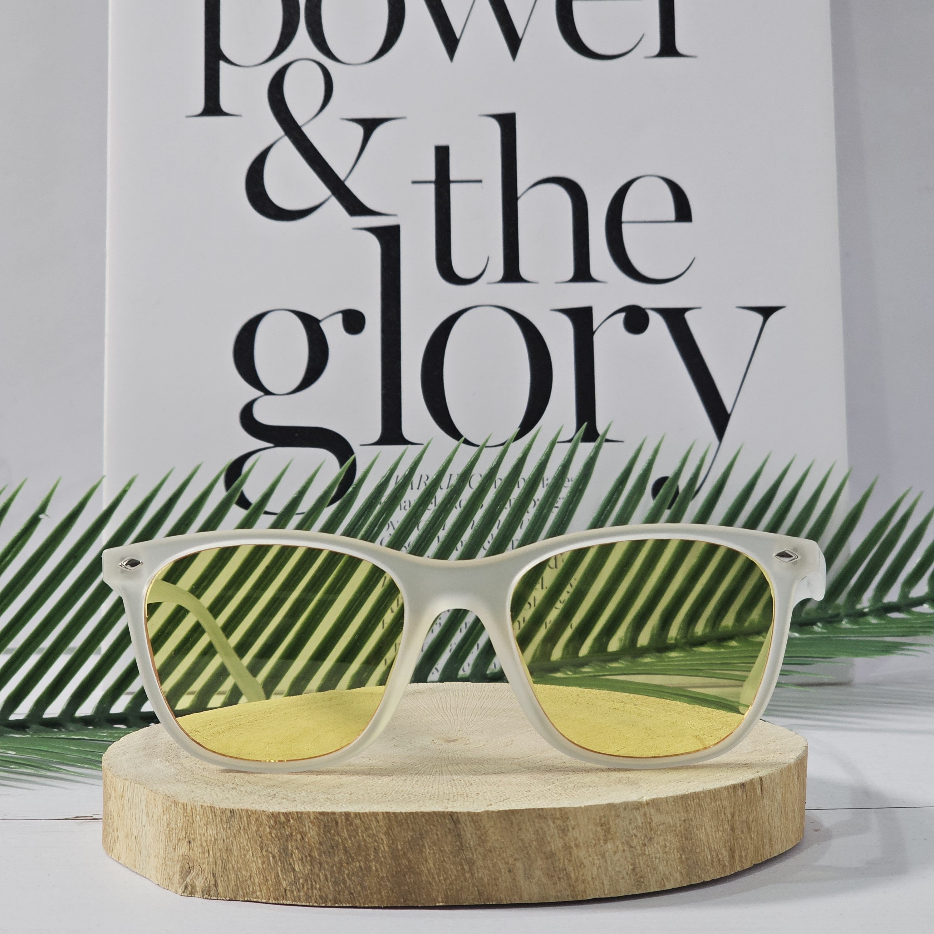 عینک آفتابی گود لوک GL315_white_yellow