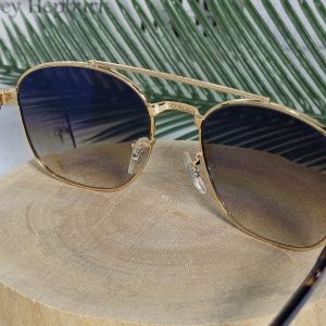 عینک آفتابی ری بن RB3688_gold_brown