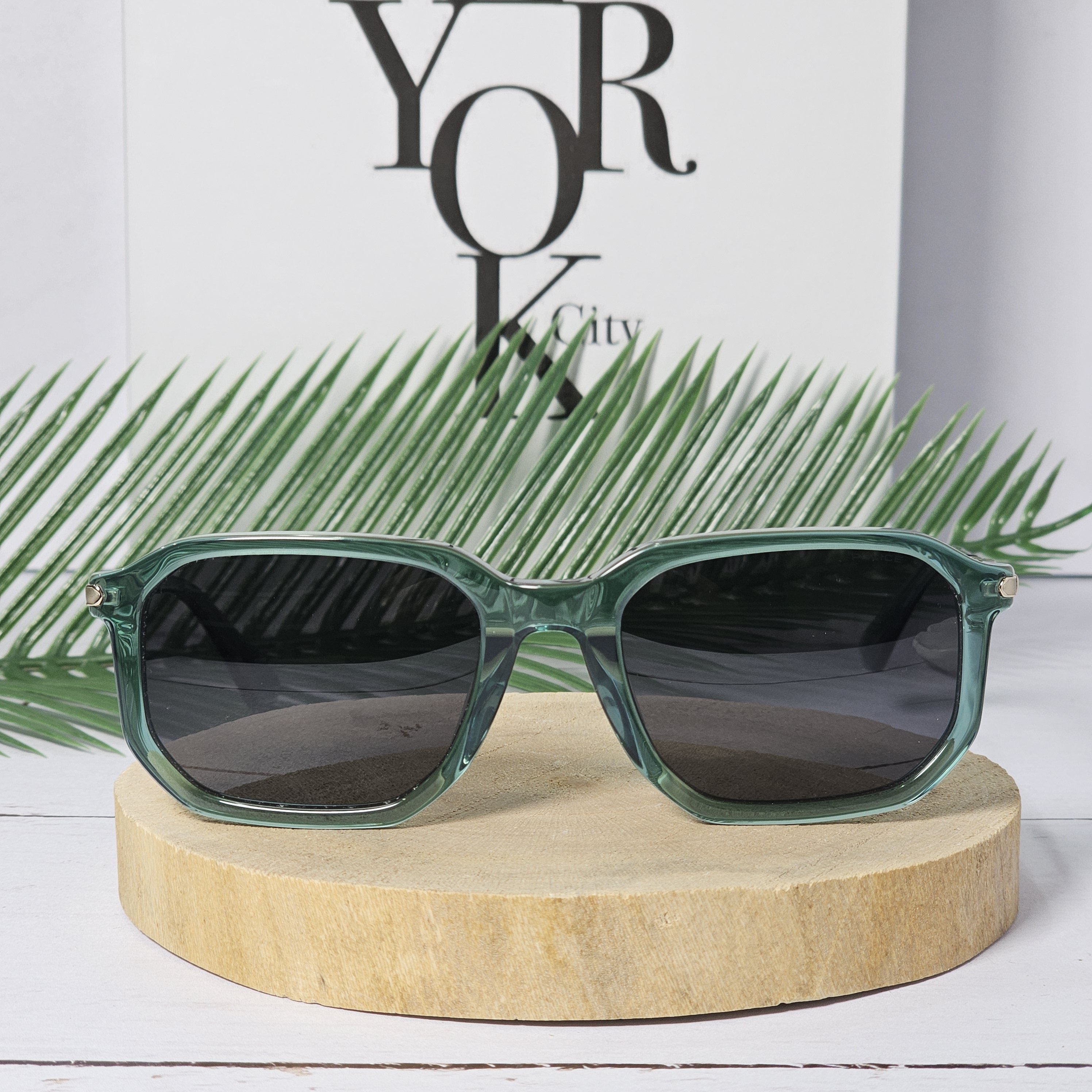 عینک آفتابی پلیس SPLF67_green_black